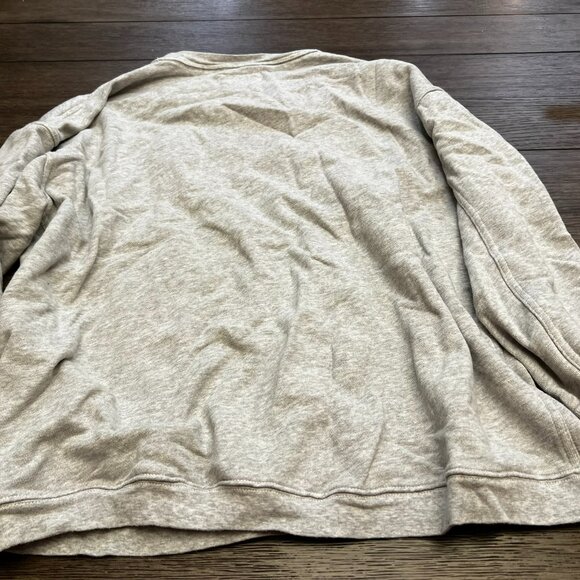Aerie Women's Grey Alumni Oversized Sweatshirt - Picture 3 of 3